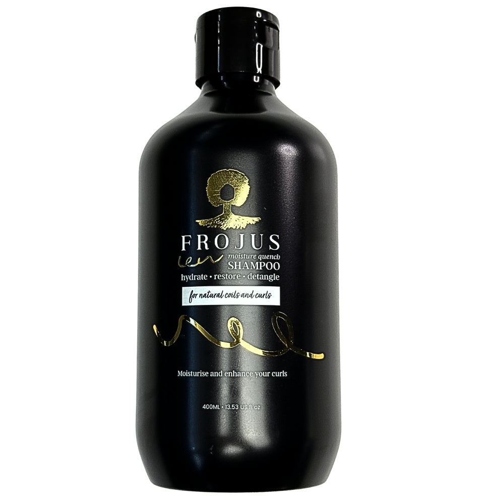 Frojus Moisture Quench Shampoo – vegan sulphate-free formula UK