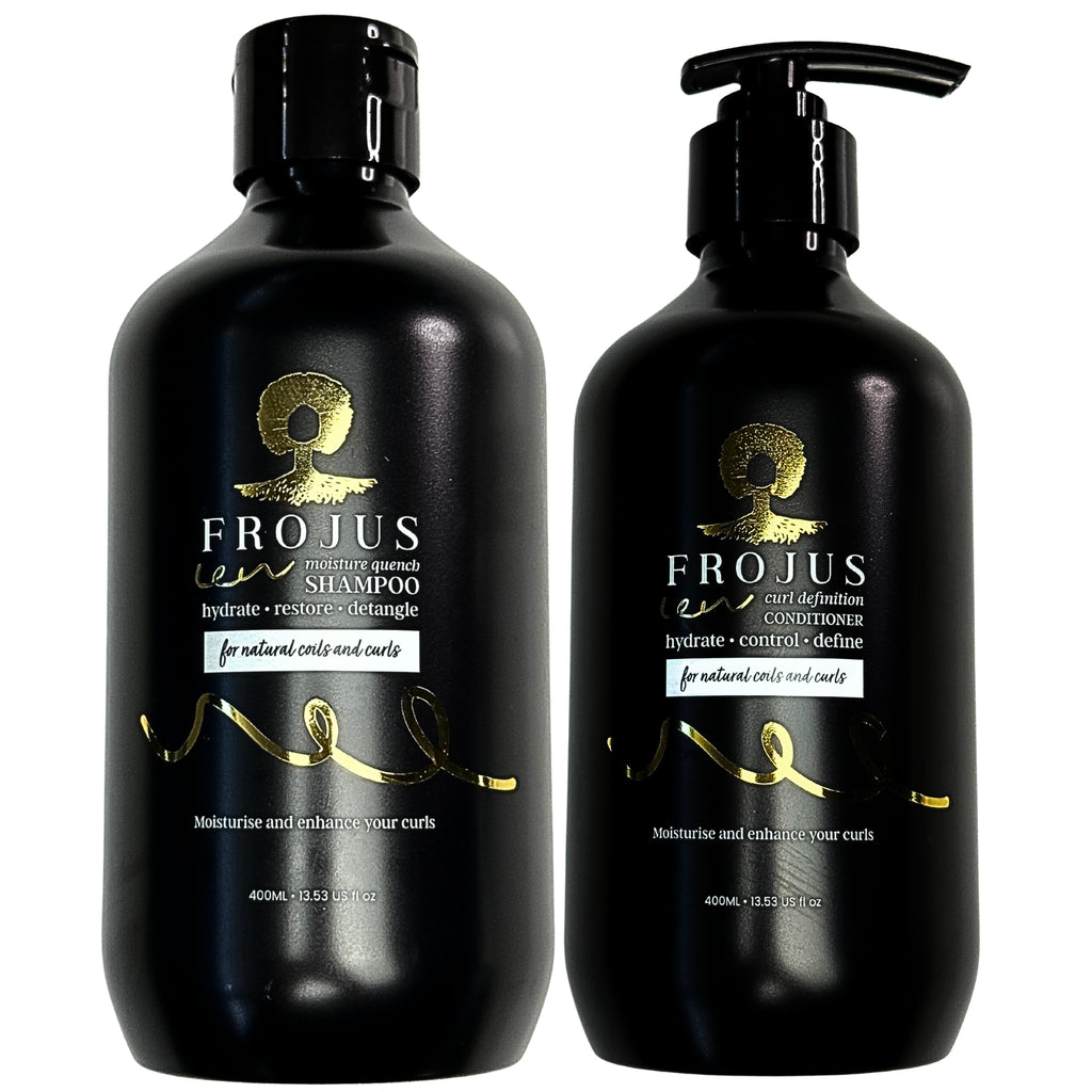 Frojus Shampoo and Conditioner Set – Vegan Sulphate-Free UK